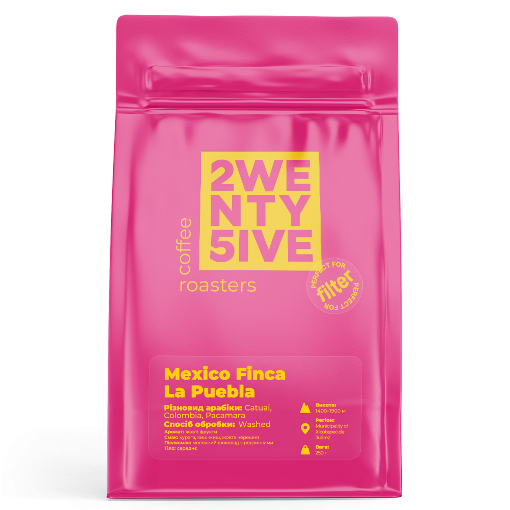 Arabica coffee beans Mexico Finca La Puebla 250g