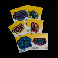 Набор нашивок "25 Coffee Roasters" 6шт