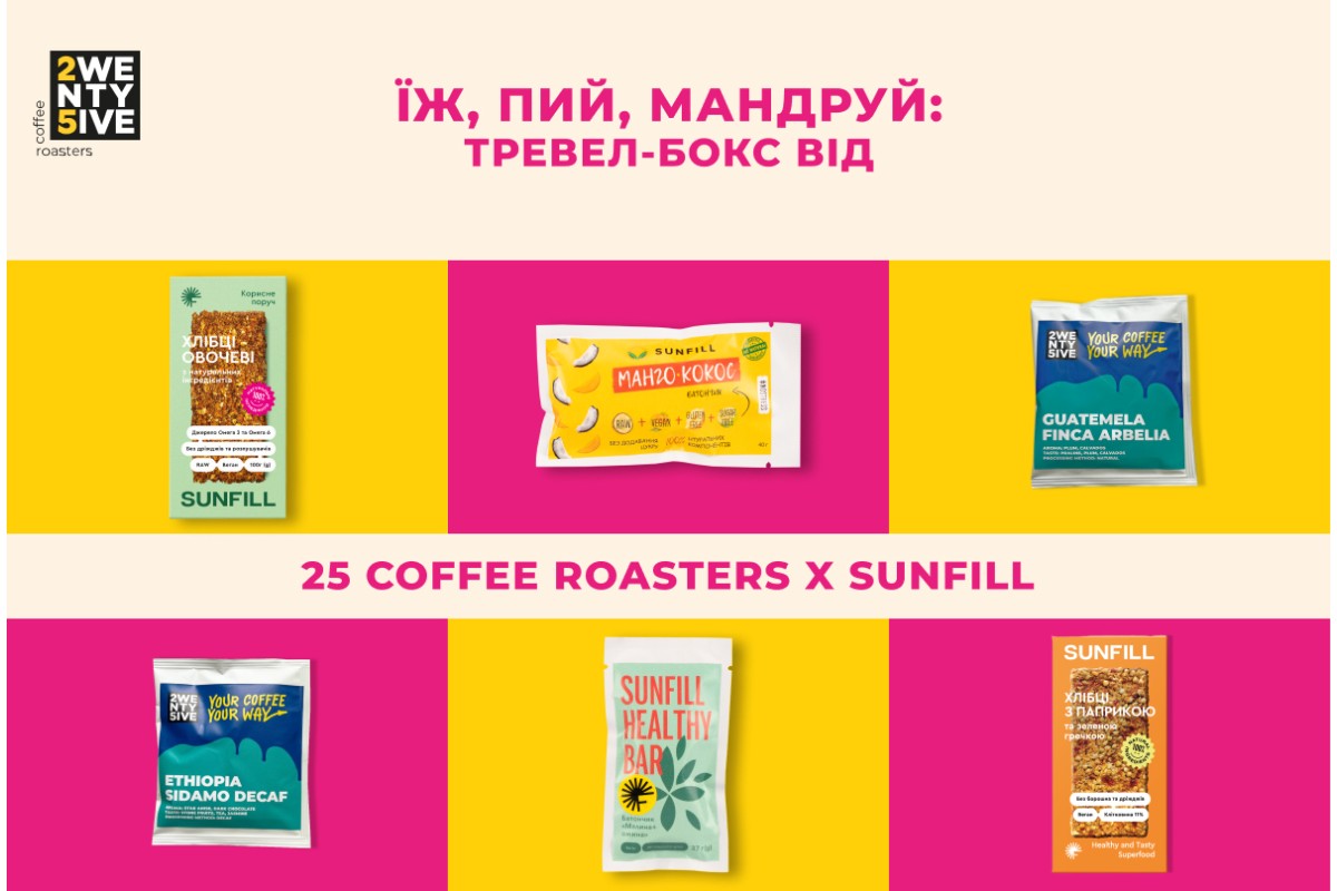 Travel-ready: a travel kit where coffee and snacks are always with you
