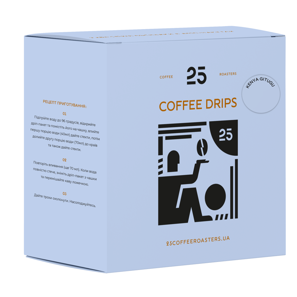 25 Coffee Drips Kenya Gitugu