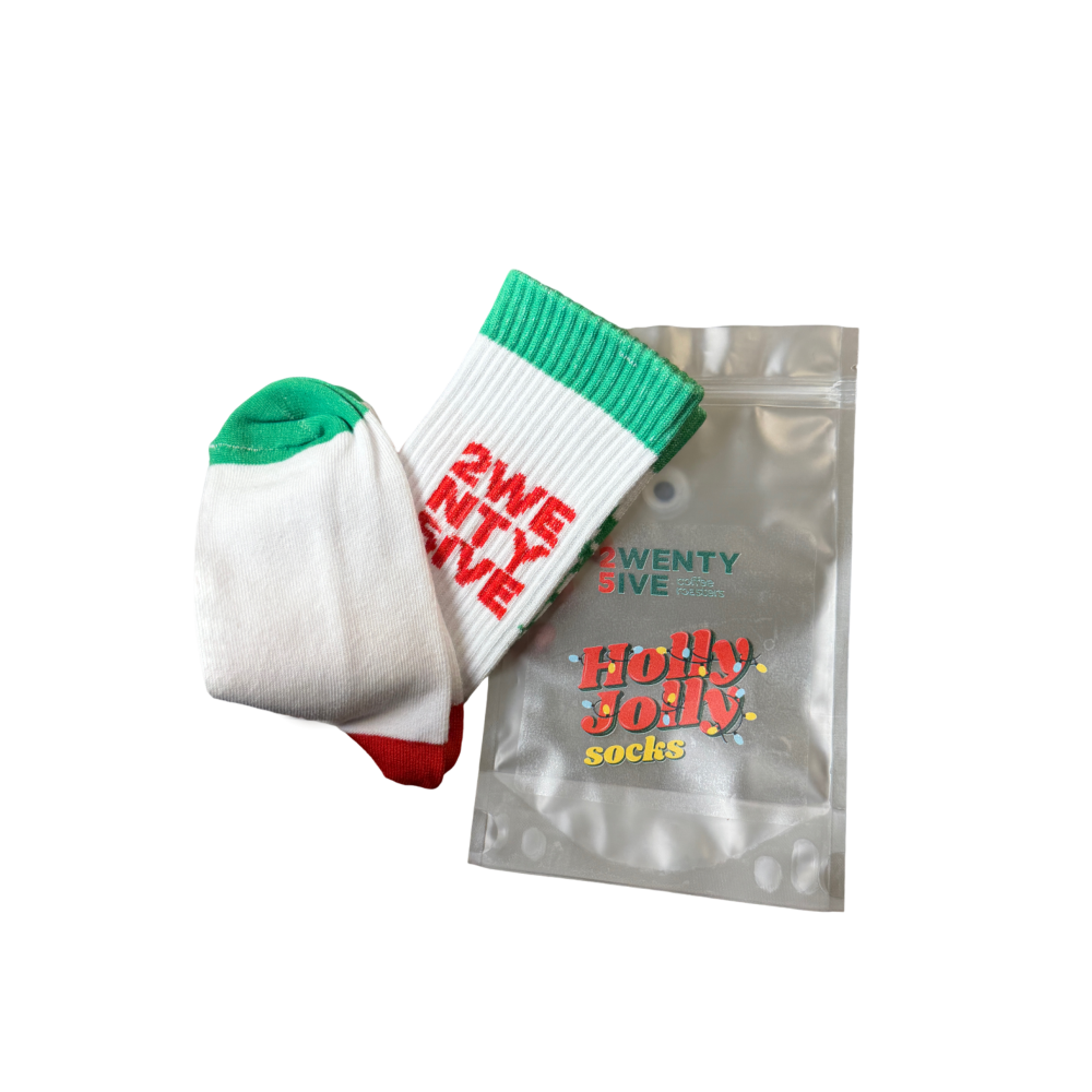 Новорічні шкарпетки “Holly Jolly”