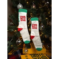 “Holly Jolly” socks